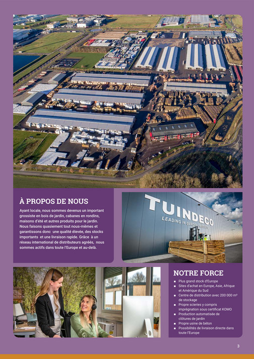 Tuindeco Group - Auvents En Aluminium - FR - Page 2-3