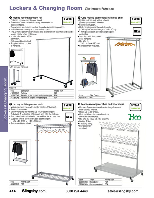 Slingsby Rack Rack HC Slingsby - Slingsby Unpriced Catalouge 2023 - Page 416-417