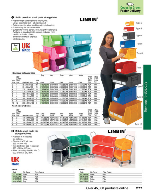 Linbin Trolleys HC Slingsby - Slingsby Unpriced Catalouge 2023 - Page 276-277