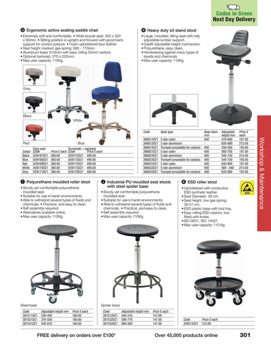 Hc Code Stool HC Slingsby - SLINGSBY 2026 UK - Page 298-299