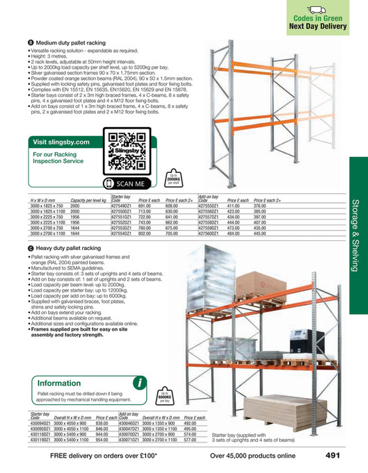 Slingsby Rack Rack HC Slingsby - SLINGSBY 2026 UK - Page 488-489