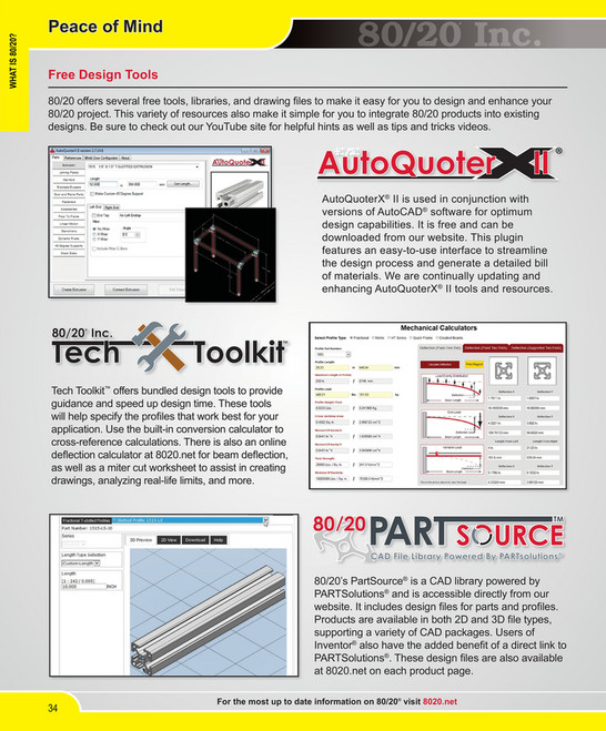 Motion Ai - 80/20 Industrial Framing Catalog - Page 36-37