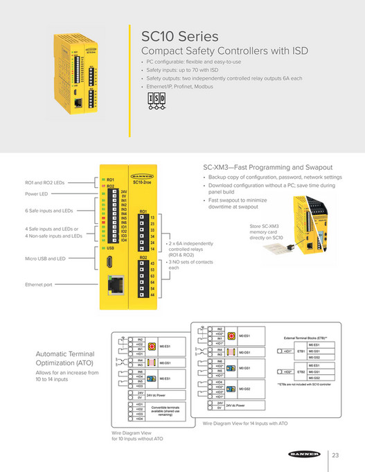 Motion Ai - Banner Engineering New Product Catalogue - Page 24-25