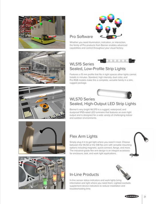 Motion Ai - Banner Engineering New Product Catalogue - Page 30-31