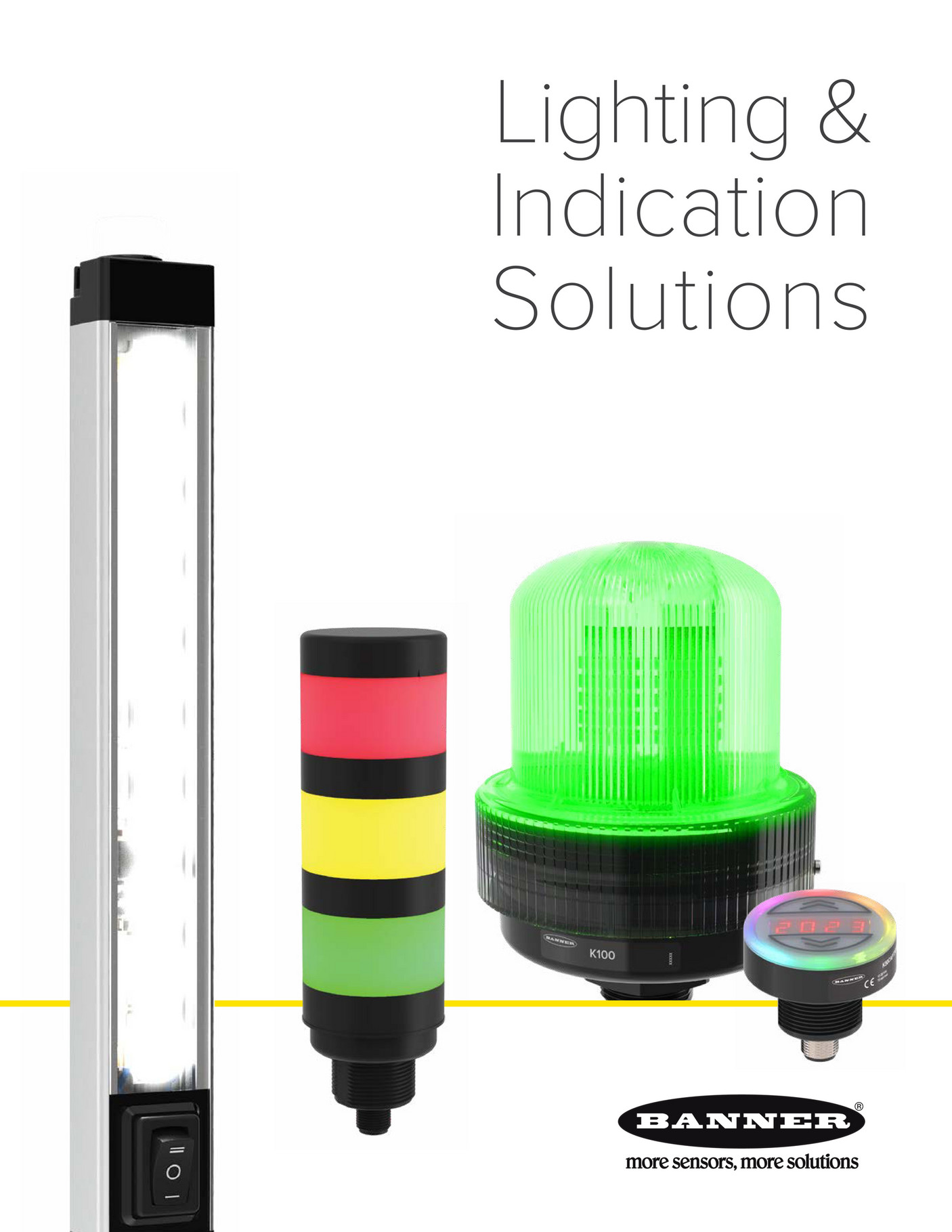 Motion Ai Banner Engineering Lighting and Indication Catalog Page 1