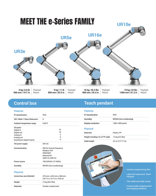 Motion Ai - UR e-Series Lite_Brochure - Page 1
