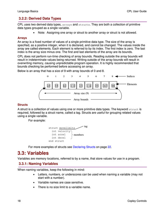 Motion Ai - CPL User Guide Manual - Copley Controls - Page 16-17