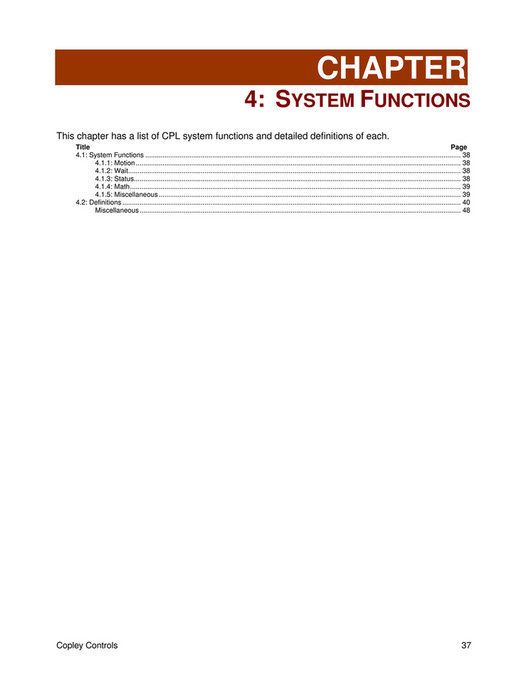 Motion Ai - CPL User Guide Manual - Copley Controls - Page 34-35