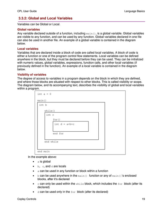 Motion Ai - CPL User Guide Manual - Copley Controls - Page 16-17