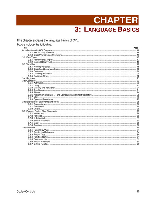 Motion Ai - CPL User Guide Manual - Copley Controls - Page 14-15