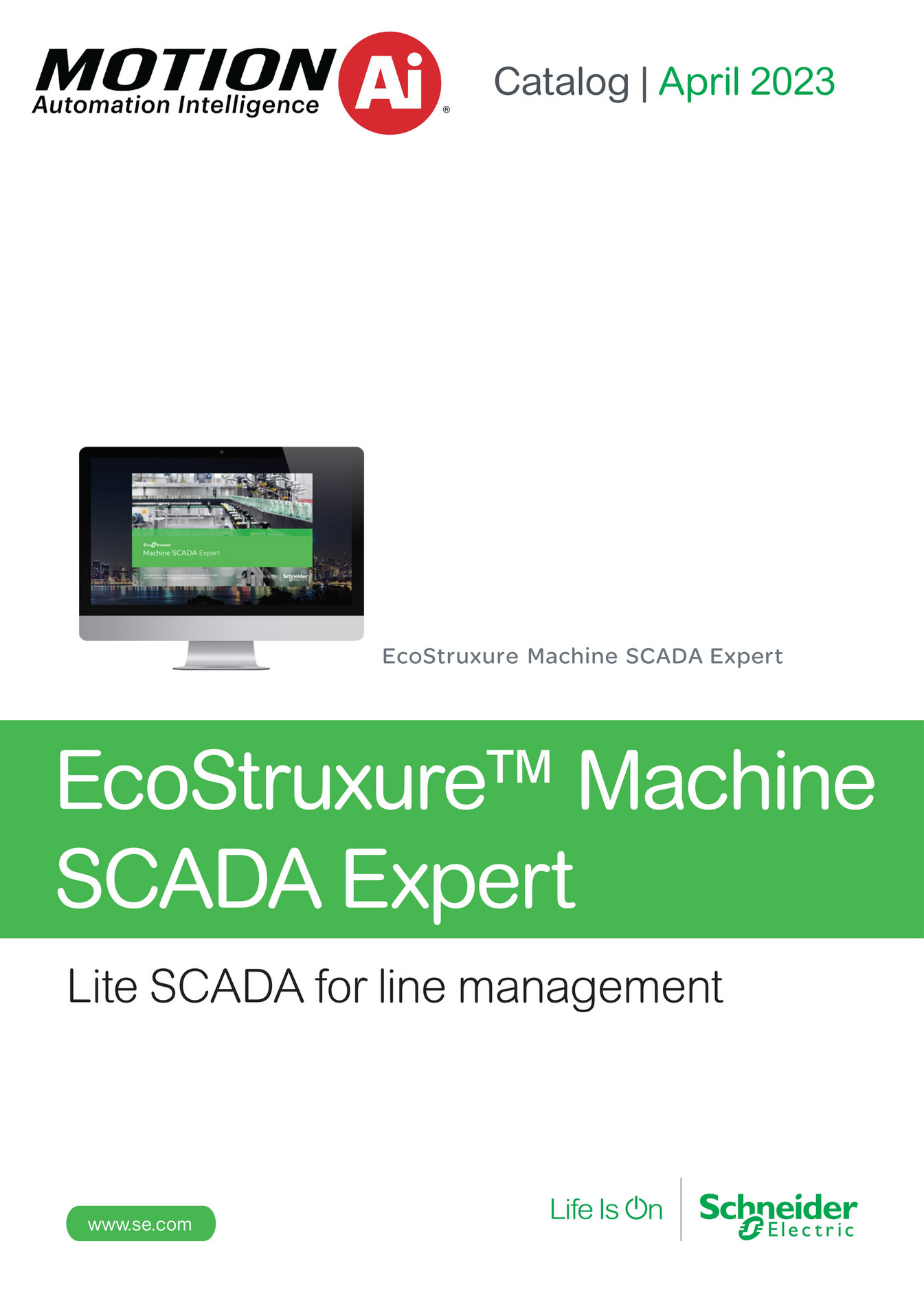 Motion Ai Motion Ai Schneider_Ecostructure Machine SCADA expert