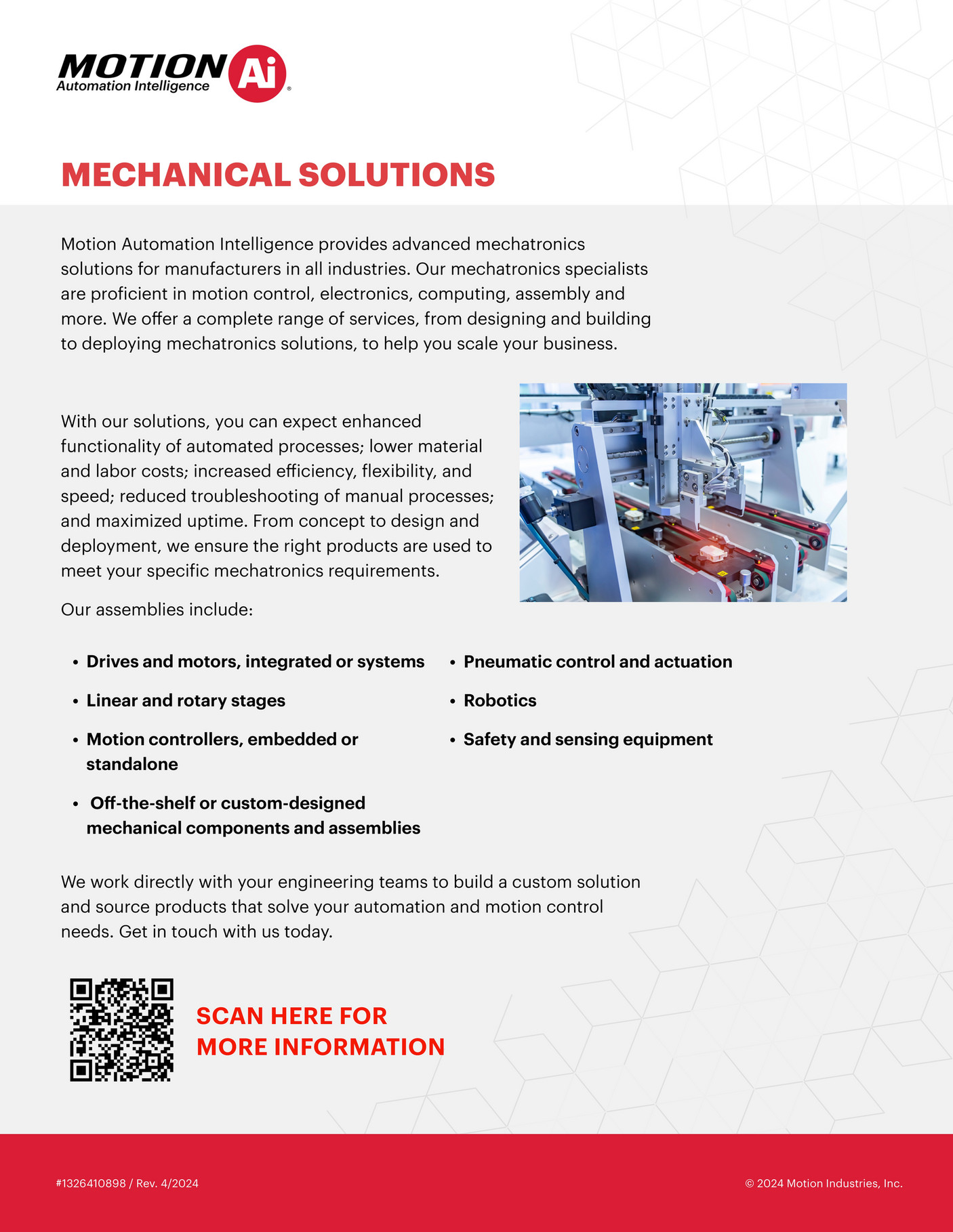 Motion Ai Motion Ai Mechatronics Solutions 2024 Page 1 Motion Ai Motion Ai Mechatronics Solutions 2024 Page 1