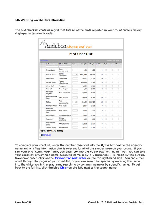 Birds Canada - CBCCompilersDataentryManual_en - Page 22-23