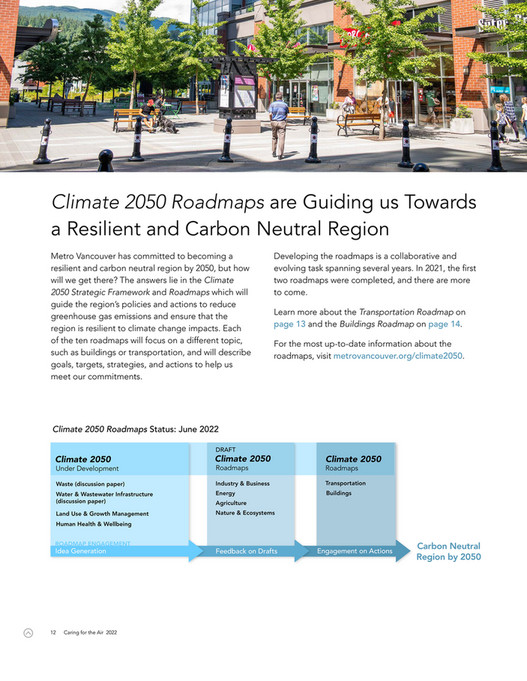 Metro Vancouver Caring for the Air 2022 - Page 14-15
