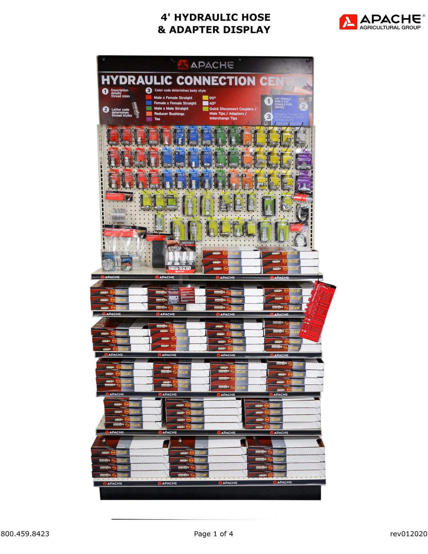 Hydraulic Hose & Accessories Display POGs Mi Conveyance Solutions