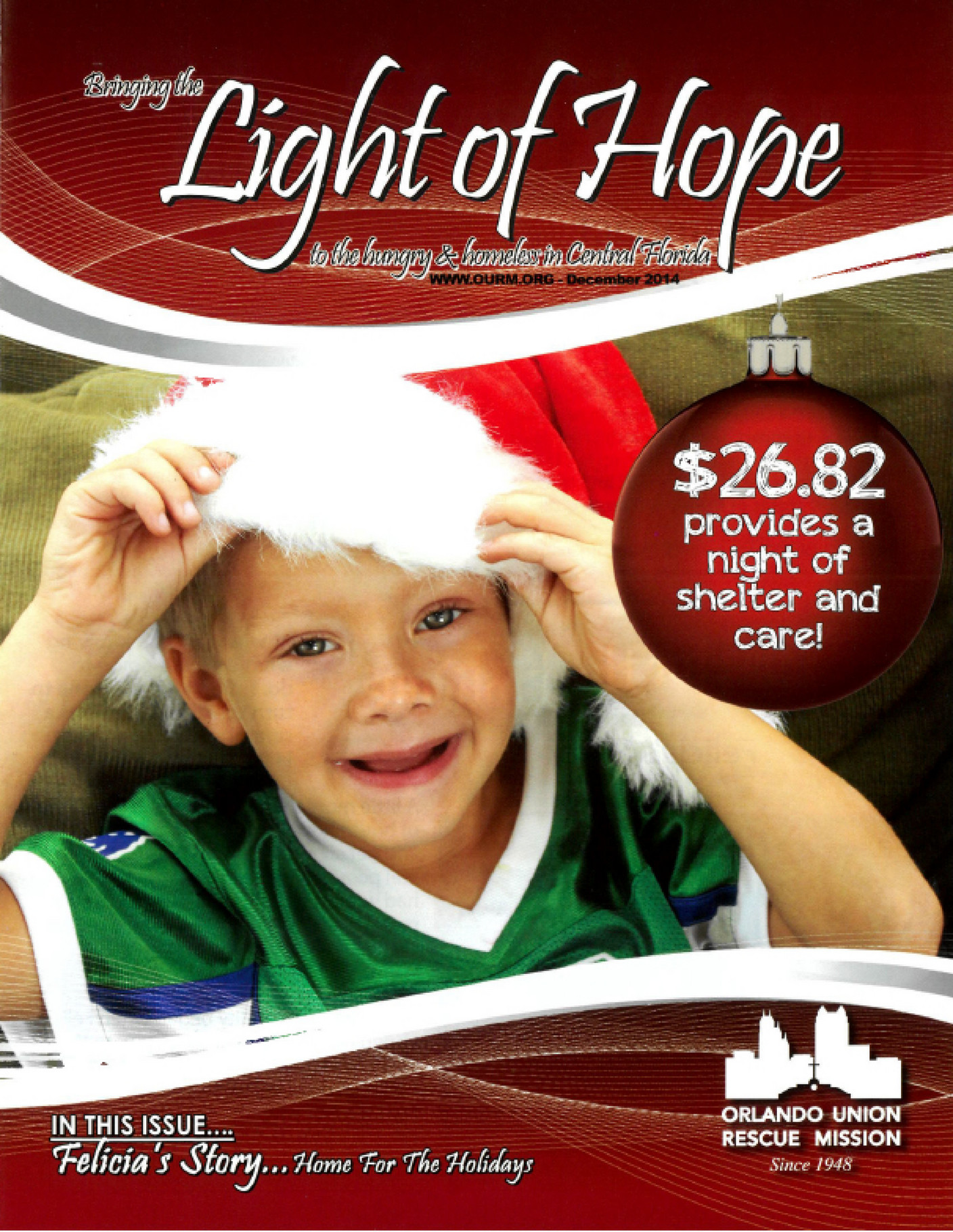 My publications Light of Hope Newsletter December 2014 Page 1