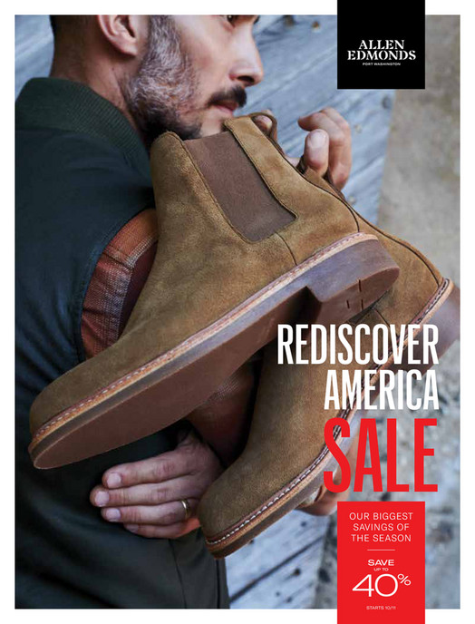 Rediscover America Sale | Allen Edmonds