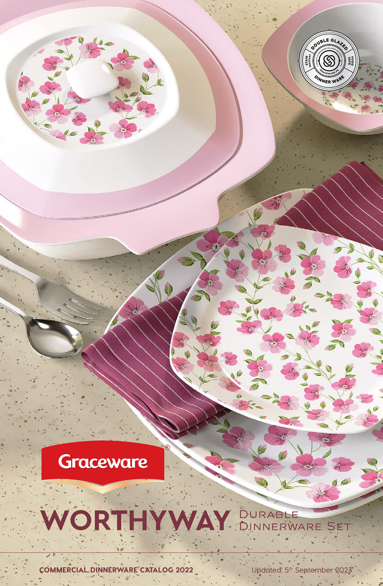 Graceware Publications WORTHYWAY Dinnerware Page 1