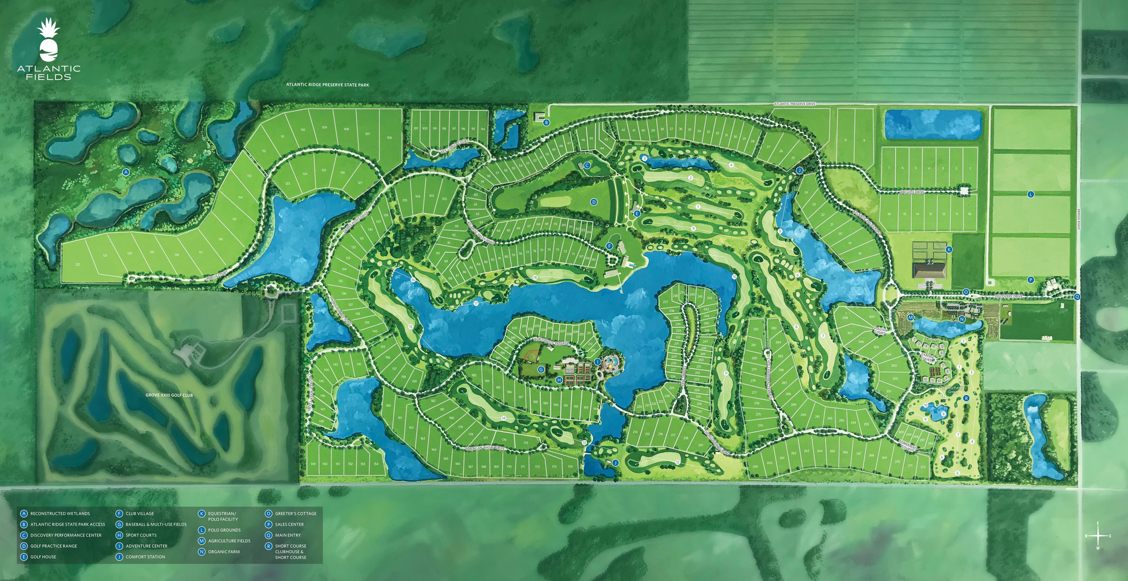 Atlantic Fields AF Site Map Page 1