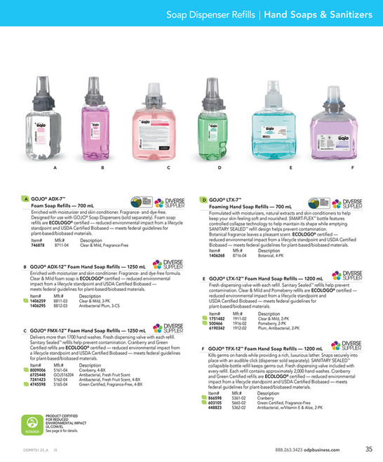 ODP Janitorial, Cleaning, and Breakroom Products - Page 34-35