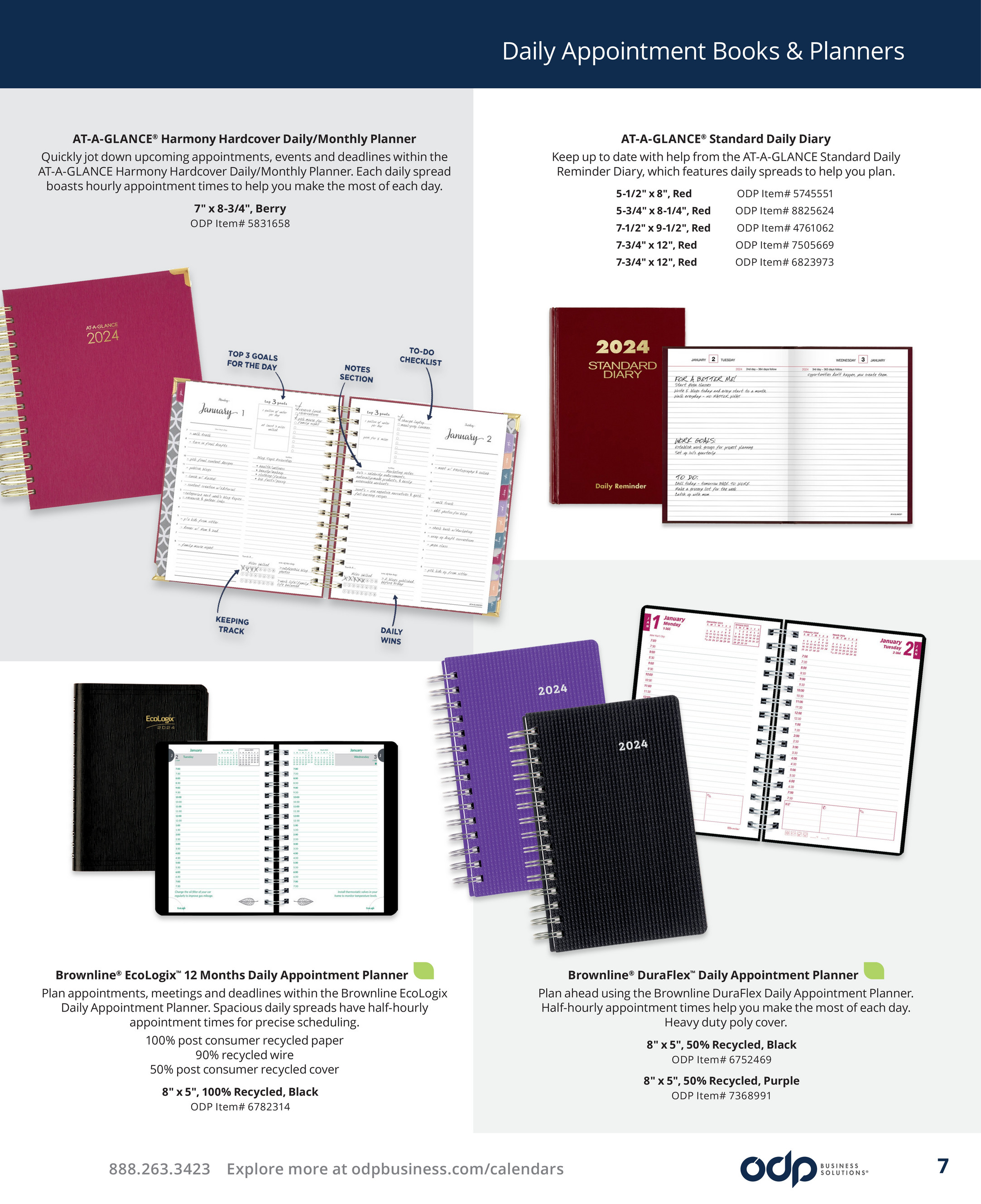 At-a-glance Harmony Appointment Book/Planner