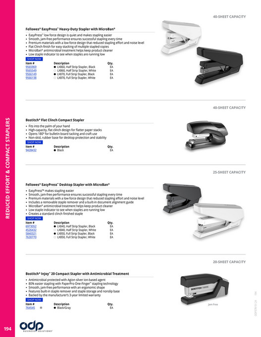 Microban Remote Guide Business Reference Guide 2025 - Page 194-195