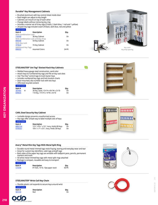 Durable Key Roster Business Reference Guide 2025 - Page 208-209