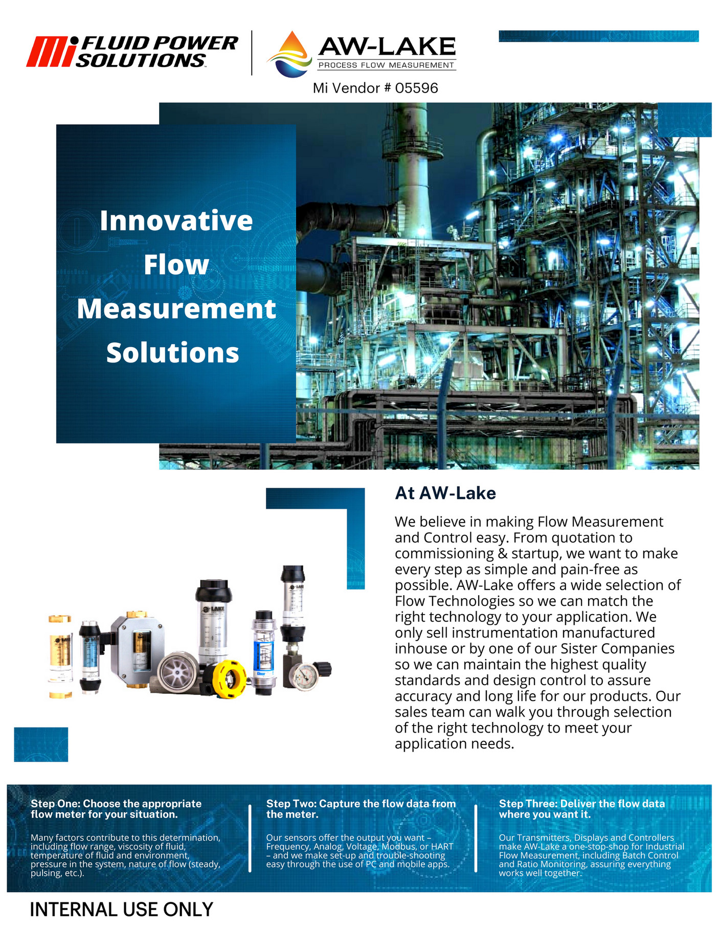 Mi Fluid Power Solutions AWLake brochure Page 1