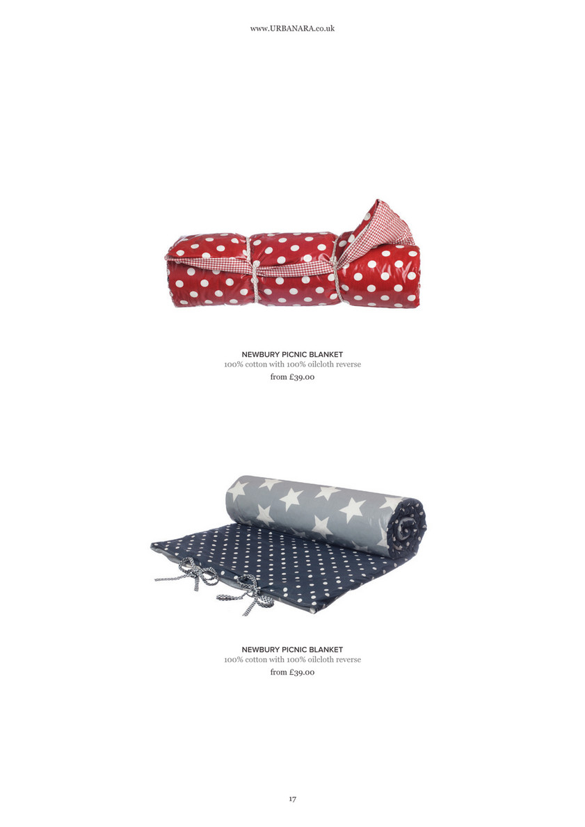 oilcloth picnic blanket