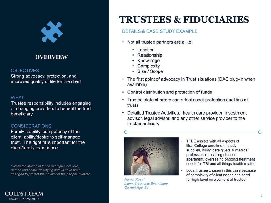 Coldstream Wealth Management - Disability Advisory Services Case ...
