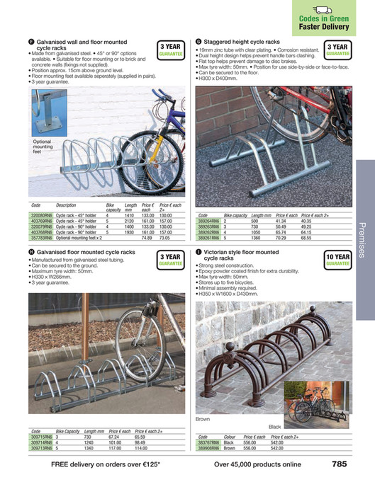 Slingsby Rack Rack Staggered height cycle racks