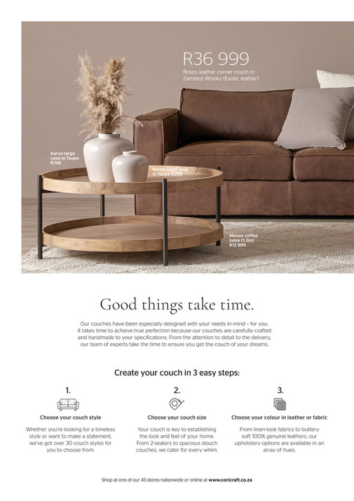 Coricraft Couch Catalogue 2022 Page 23