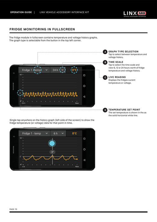 Linx App Example Graph ARB 4x4 Accessories - LINX Operation Guide | 01.12.22 - Page 68-69