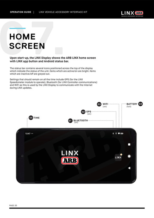 ARB 4x4 Accessories - LINX Operation Guide | 01.12.22 - Page 22-23