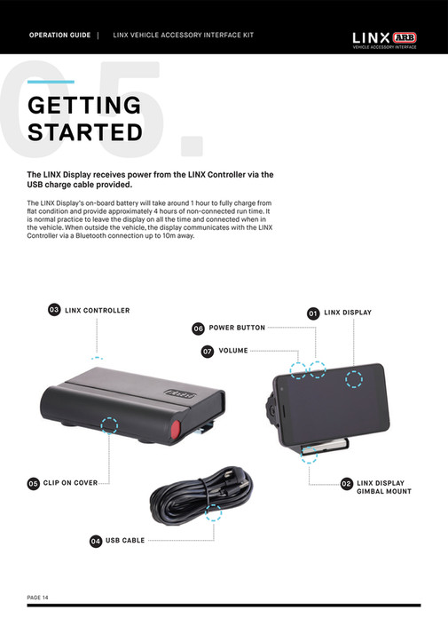 Linx Vision Controller ARB 4x4 Accessories - LINX Operation Guide | 01.12.22 - Page 12-13