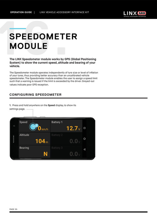 Linx Module Rt3096 ARB 4x4 Accessories - LINX Operation Guide | 01.12.22 - Page 54-55