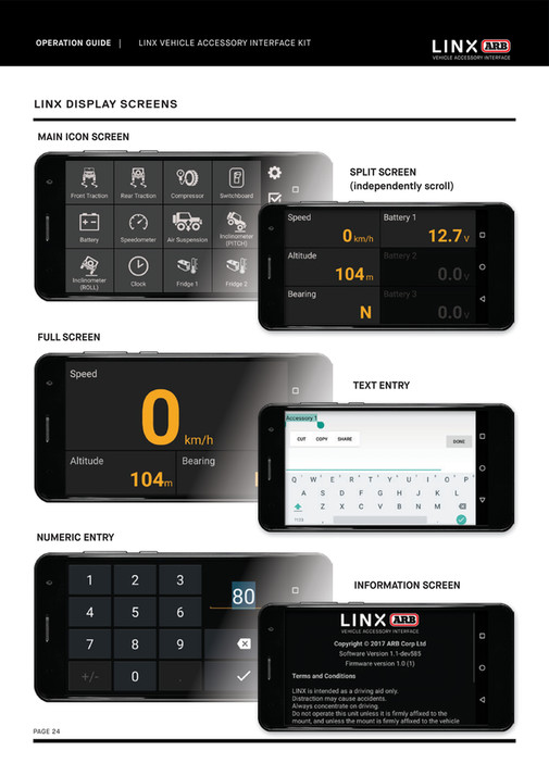 ARB 4x4 Accessories - LINX Operation Guide | 01.12.22 - Page 24-25