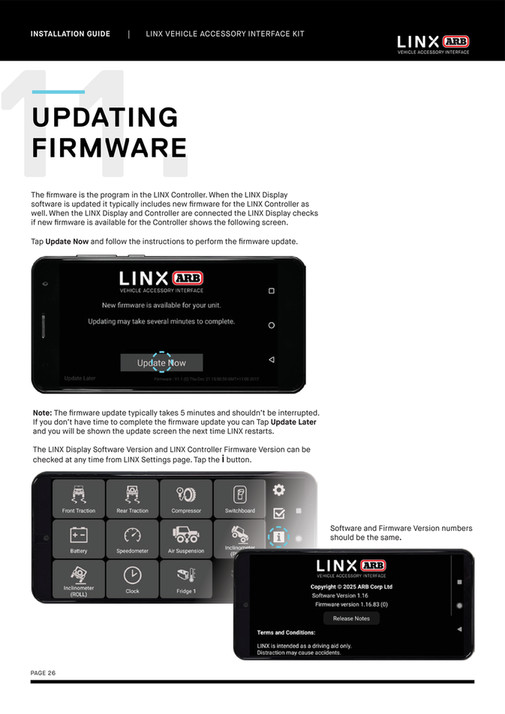ARB 4x4 Accessories - LINX Installation Guide | 01.12.22 - Page 26-27