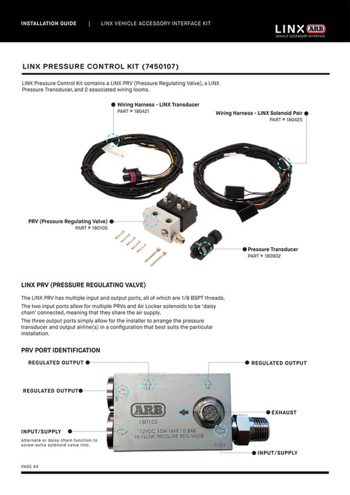ARB 4x4 Accessories - LINX Installation Guide | 01.12.22 - Page 44-45