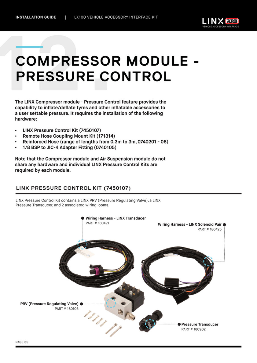 ARB 4x4 Accessories LINX Vehicle Accessory Interface - LX100