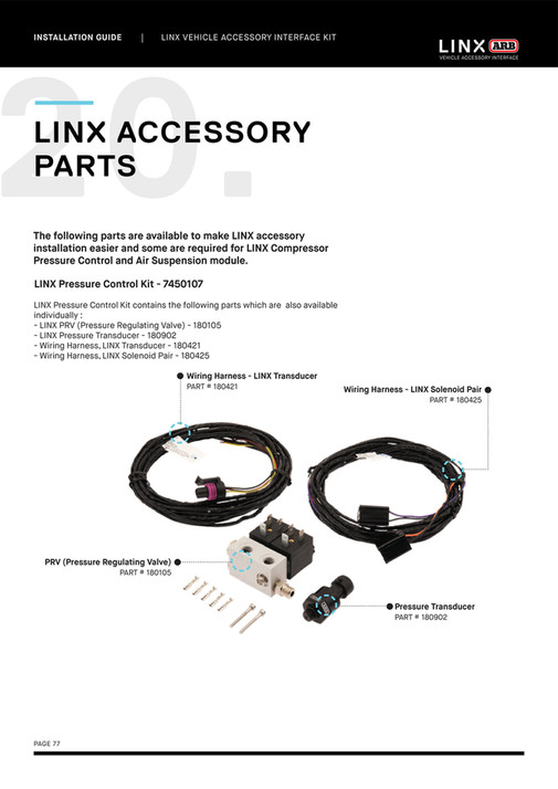 Linx Module Rt3096 ARB 4x4 Accessories - LINX Installation Guide | 01.12.22 - Page 78-79