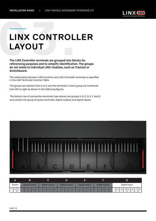ARB 4x4 Accessories - LINX Installation Guide | 01.12.22 - Page 10-11