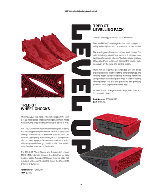 Tred Leveling ARB 4x4 Accessories - 4X4 Culture Issue 61 - Page 74-75