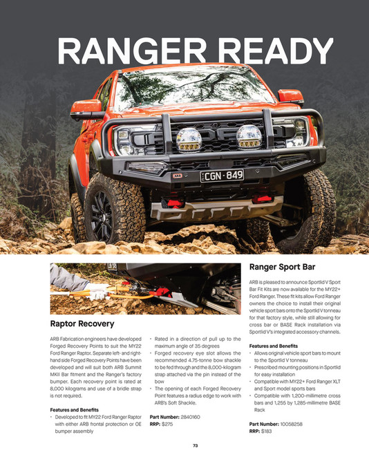 ARB 4x4 Accessories - 4x4 Culture Issue 64 - Page 72-73