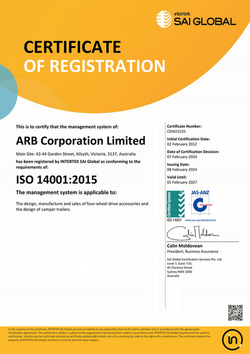 ARB 4x4 Accessories - CEM21525_ENG_ARB_Corporation_Limited - Page 1