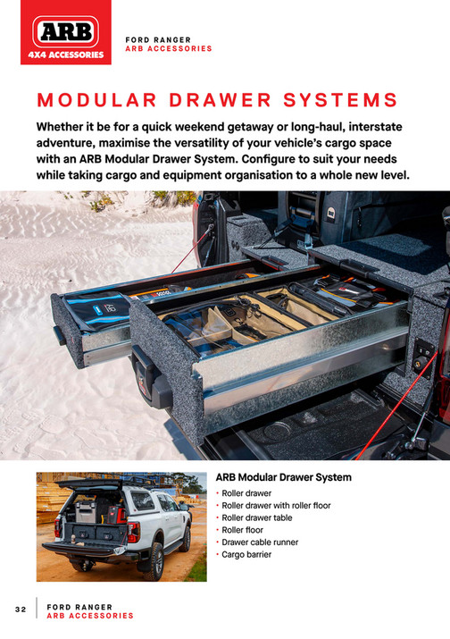 ARB 4x4 Accessories - ARB Ford Ranger Europe MAY25_Digital - Page 32-33