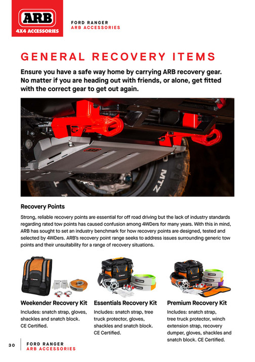 ARB 4x4 Accessories - ARB Ford Ranger Europe MAY25_Digital - Page 30-31