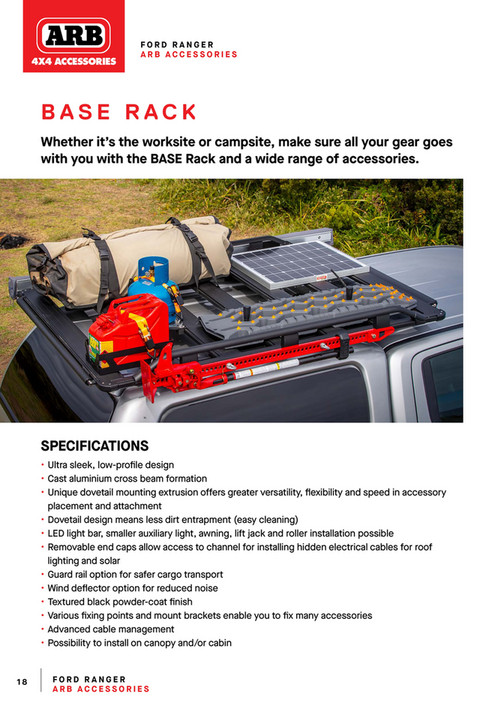 ARB 4x4 Accessories - ARB Ford Ranger Europe MAY25_Digital - Page 18-19