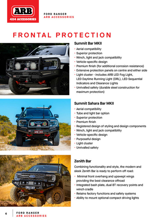 ARB 4x4 Accessories - ARB Ford Ranger Europe MAY25_Digital - Page 6-7