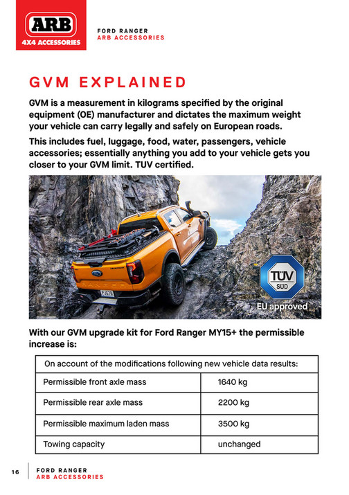 ARB 4x4 Accessories - ARB Ford Ranger Europe MAY25_Digital - Page 16-17